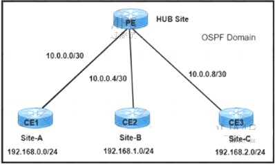 300-410 dumps exhibit