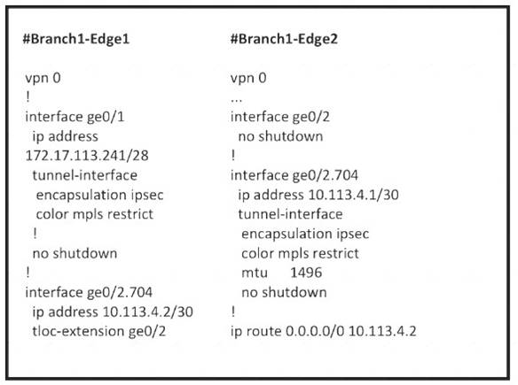 300-415 dumps exhibit