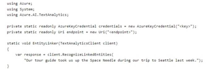 AI-102 dumps exhibit