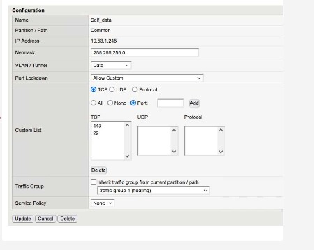 F5CAB1 dumps exhibit
