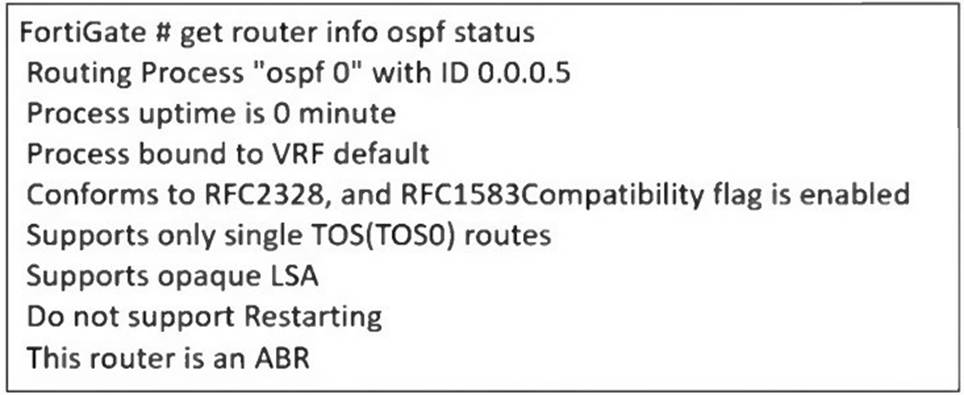 FCSS_EFW_AD-7.6 dumps exhibit