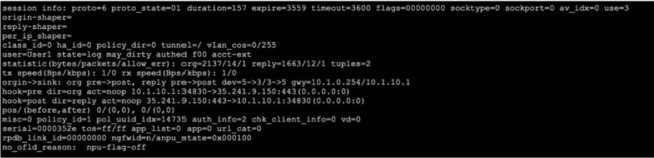 FCSS_NST_SE-7.6 dumps exhibit