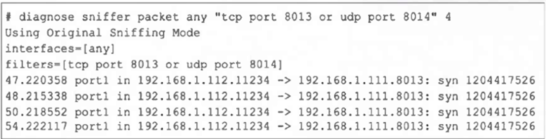 FCSS_NST_SE-7.6 dumps exhibit