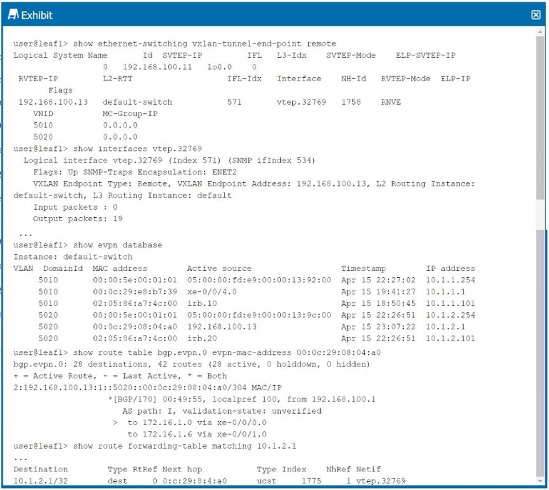 JN0-683 dumps exhibit